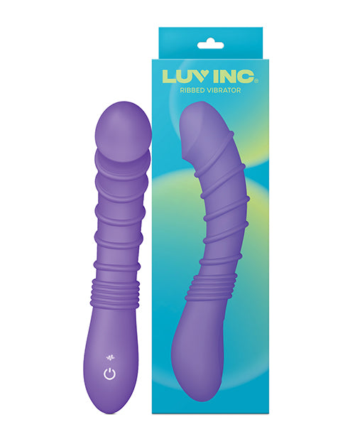 Luv Inc. Ribbed G-Spot Vibrator