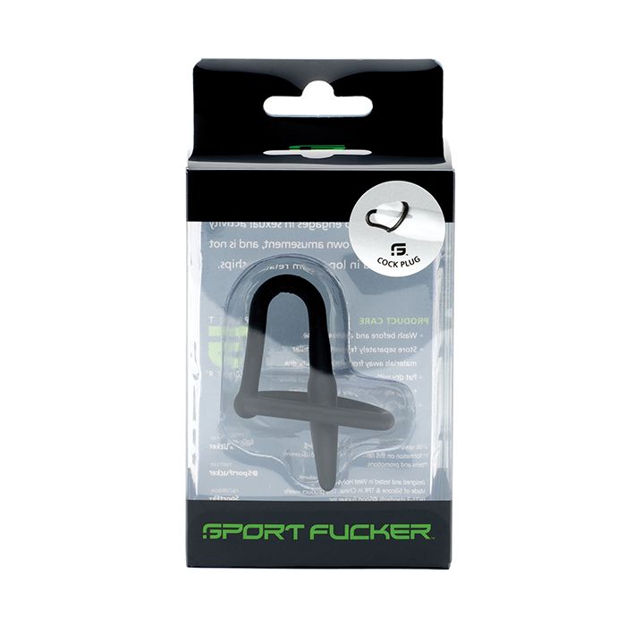 Sport Fucker Cock Plug - Black