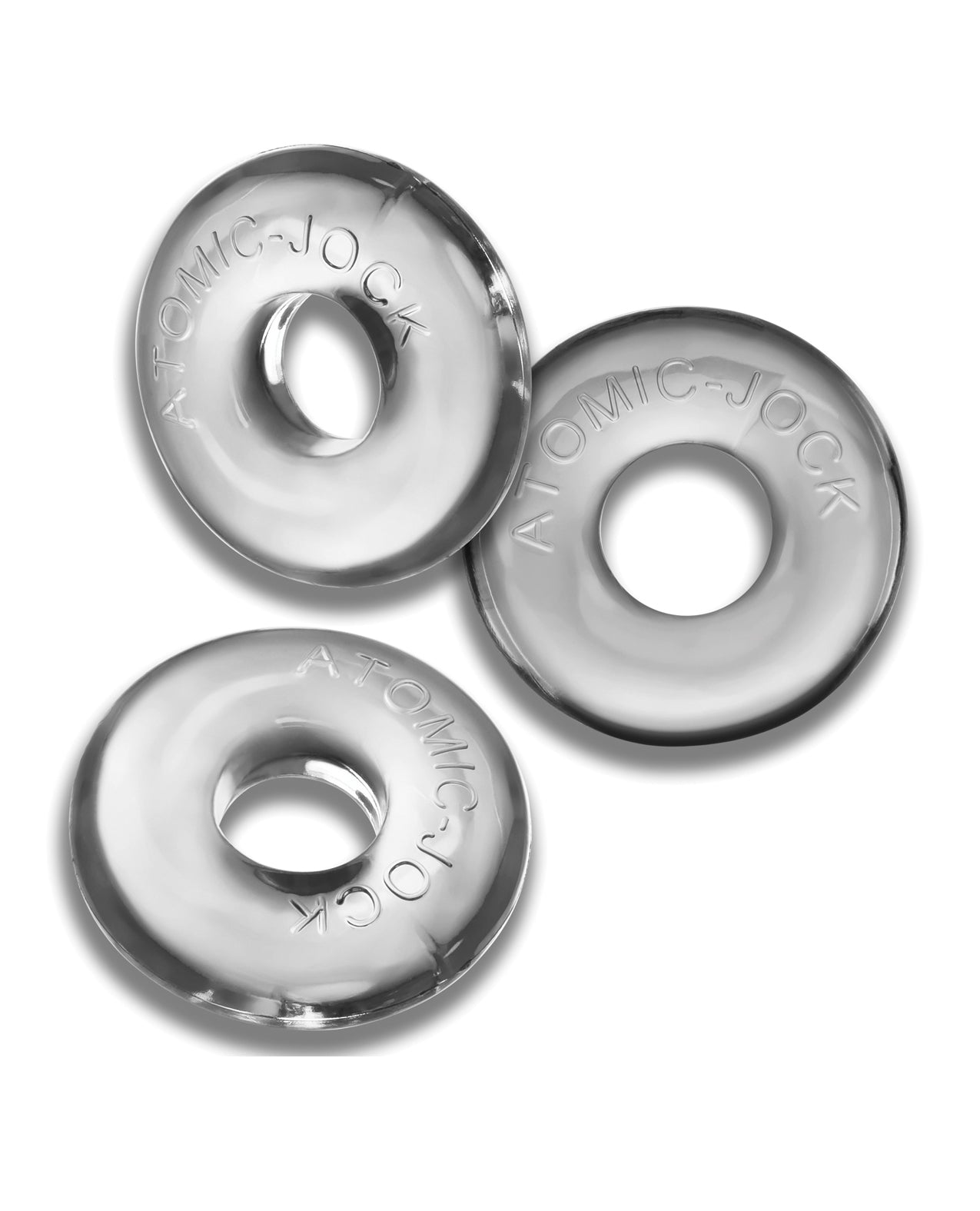 Oxballs Ringer Donut 1 - Clear Pack of 3
