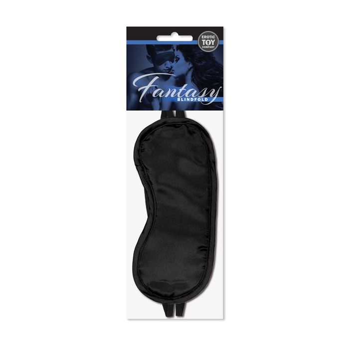Erotic Toy Company Satin Fantasy Blindfold - Black