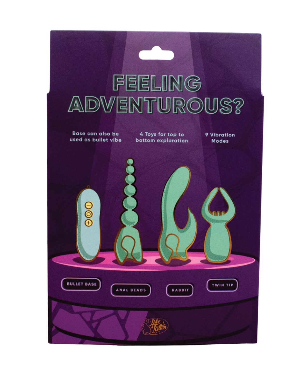 Natalie's Toy Box Pleasure Hunter 3 Pc Kit - Mint