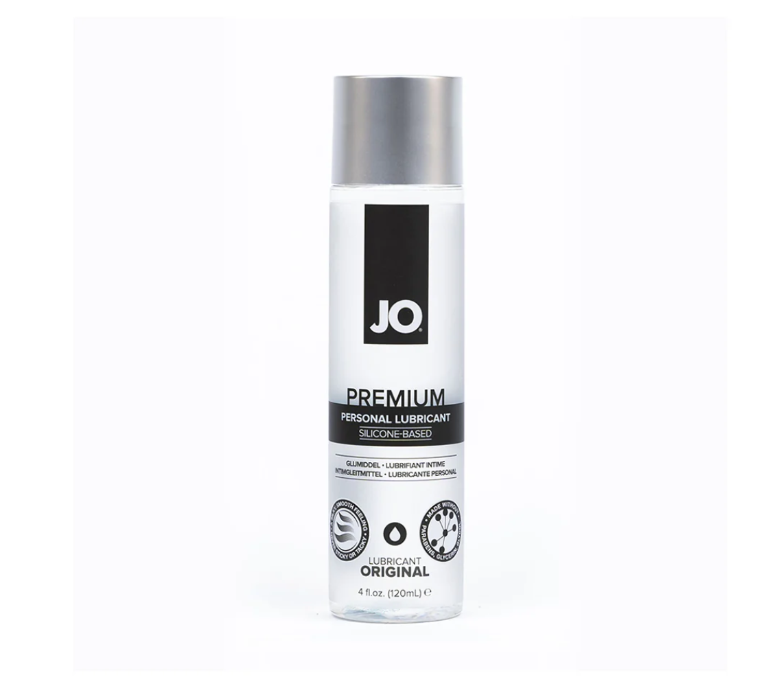 JO Premium Original Silicone-Based Lubricant 4 oz.