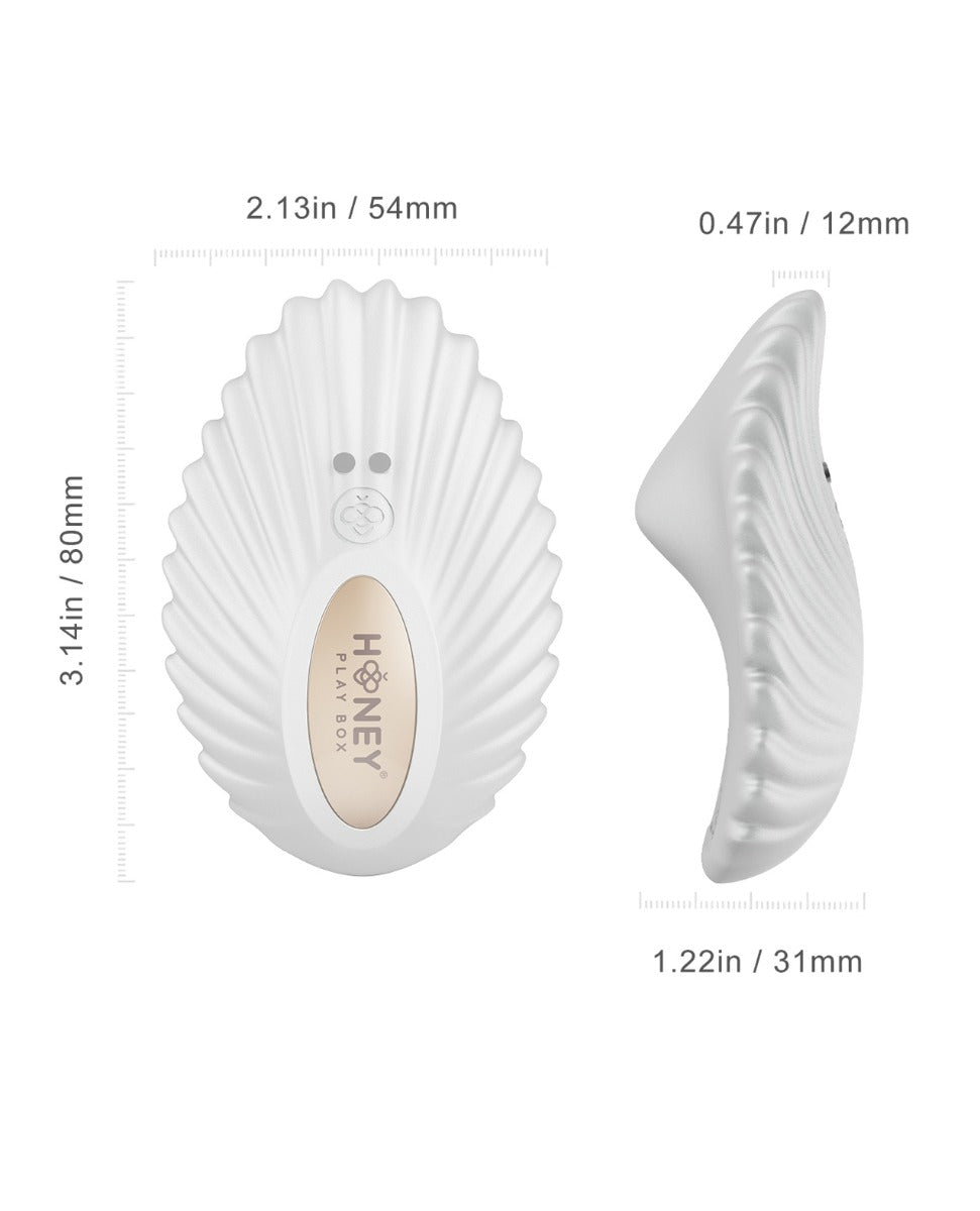 Pearl 2 App-Controlled Panty Vibrator - White