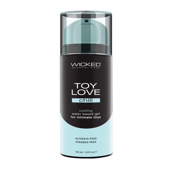 Wicked Sensual Care Toy Love Chill Water Based Cooling Lubricant - 3.3 oz